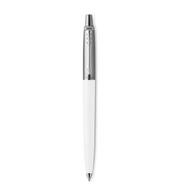 Puni prikaz Parker Jotter Originals Bijela CT kemijska olovka.