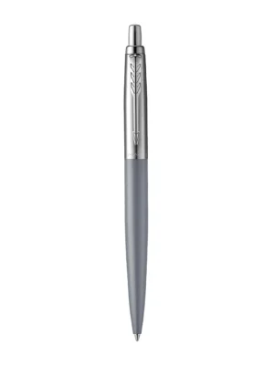 Puni prikaz Parker Jotter XL Mat siva CT kemijska olovka većeg formata.