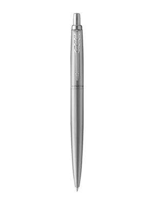 Puni prikaz Parker Jotter XL Monochrome Nehrđajući čelik CT kemijska olovka.